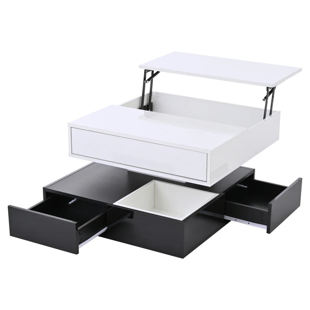 Table basse double plateau -