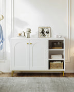 Meuble de rangement pas cher disponible en noir et blanc -