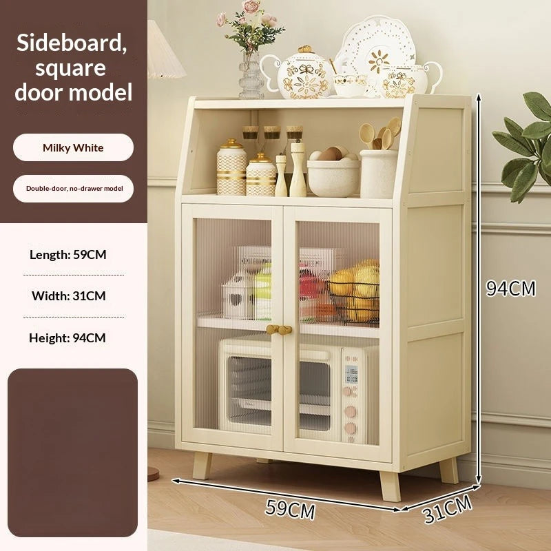 Meuble de rangement étroit en bois - style-2