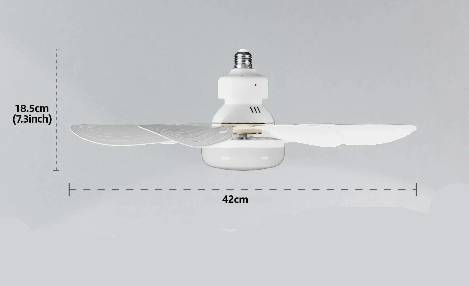 Ventilateur pour plafond LED 40W - Nordantic