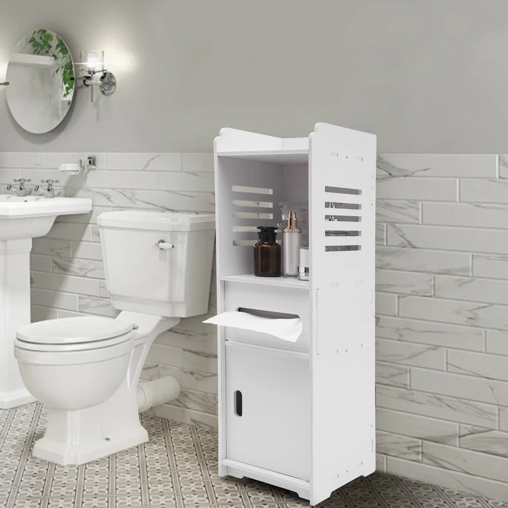 Étagère salle de bain simple 24*24*80cm -