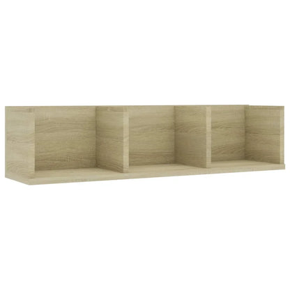 étagère murale bois en 3 parties 75x18x18 cm - Beige étagère murale