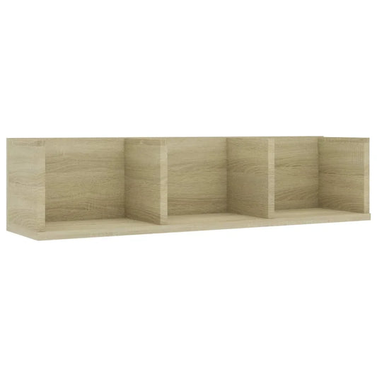 étagère murale bois en 3 parties 75x18x18 cm - Beige étagère murale