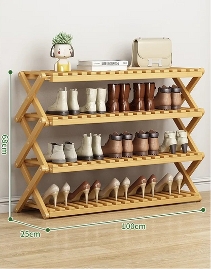 Meuble à chaussure sophistiqué et moderne - B 4 couches 100cm