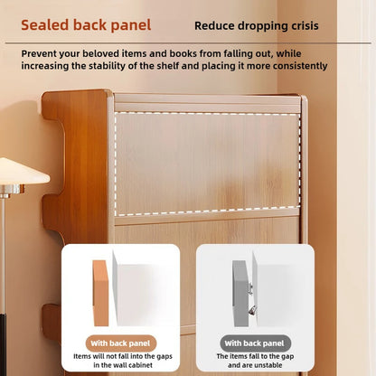 Étagère livre simple en bambou -