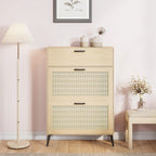 Meuble à chaussure moderne en bois blanc -