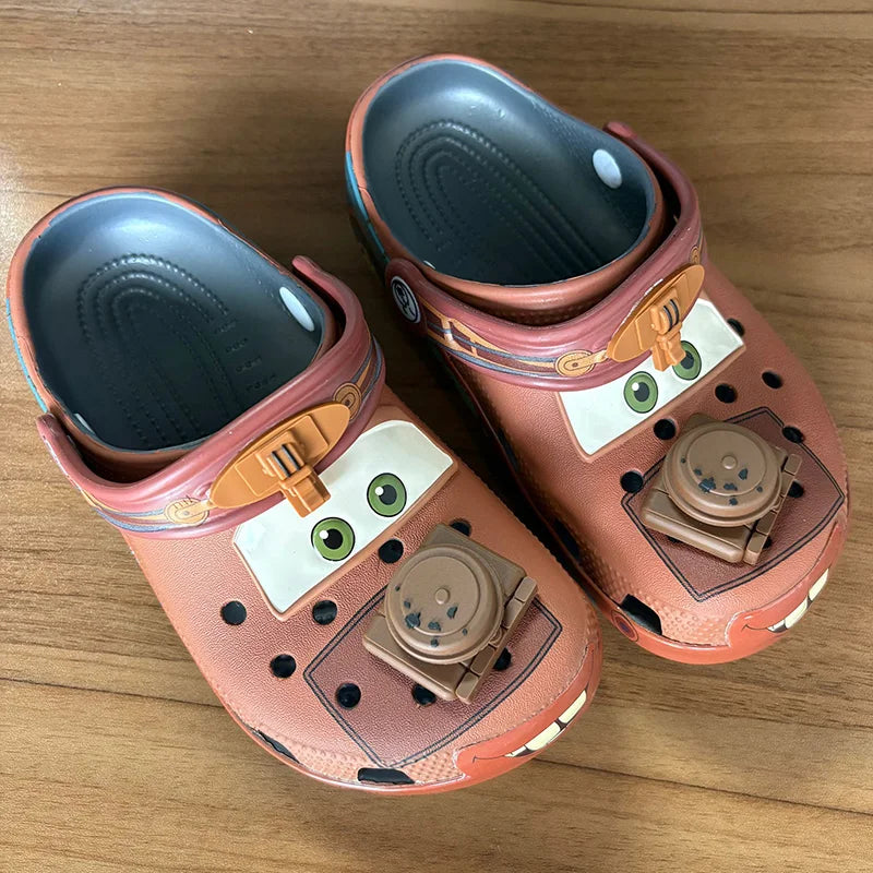 crocs cars camionnette marron pour homme et femme tendance -