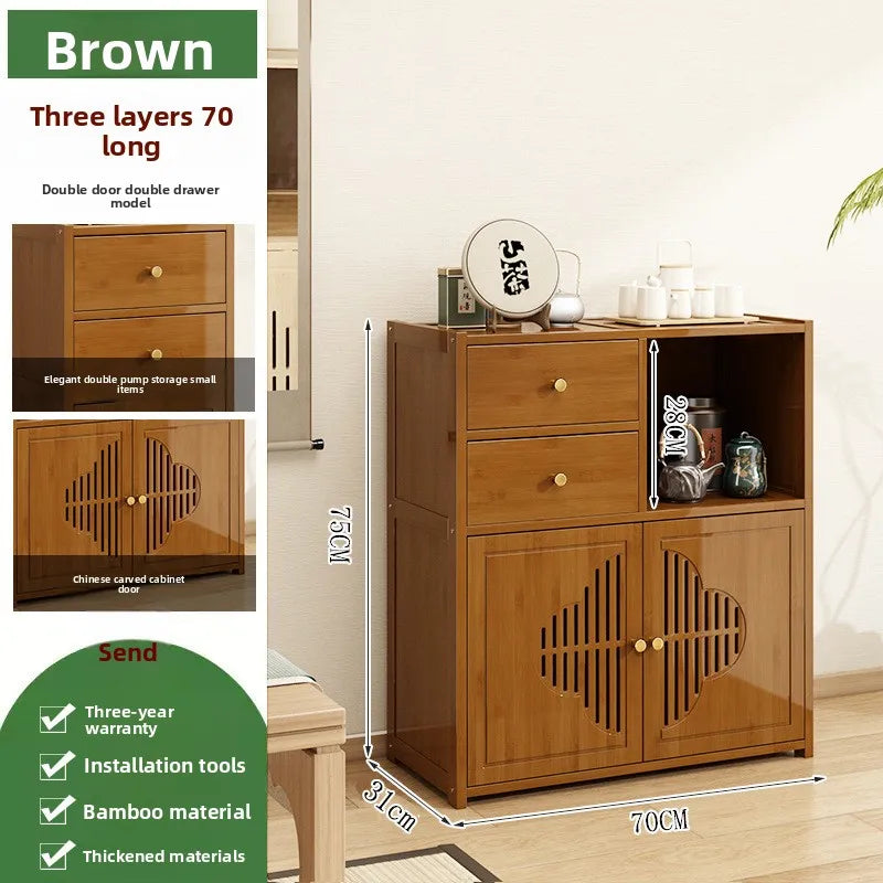 Meuble de rangement à casier marron - AB