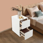 Table de nuit étroite et résistante à l'usure avec 3 tiroirs -