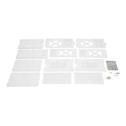 Meuble WC latéral en PVC -