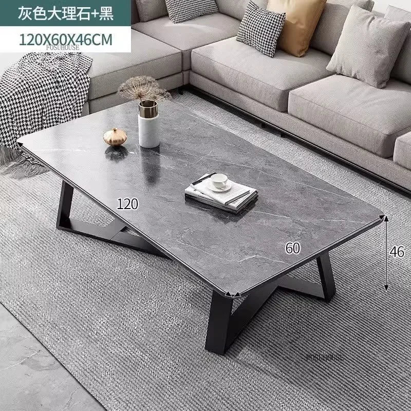 Table basse basse et épurée pour salon - A-120cm