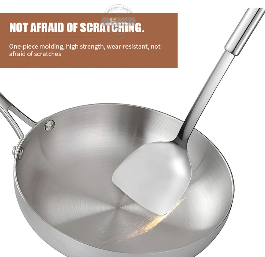 Poêle inox pour plat signature -