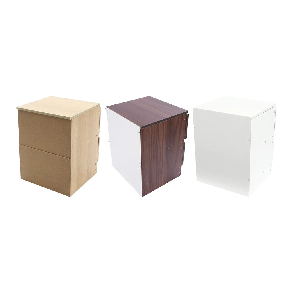 Table de nuit original en bois de 32*30*41cm -