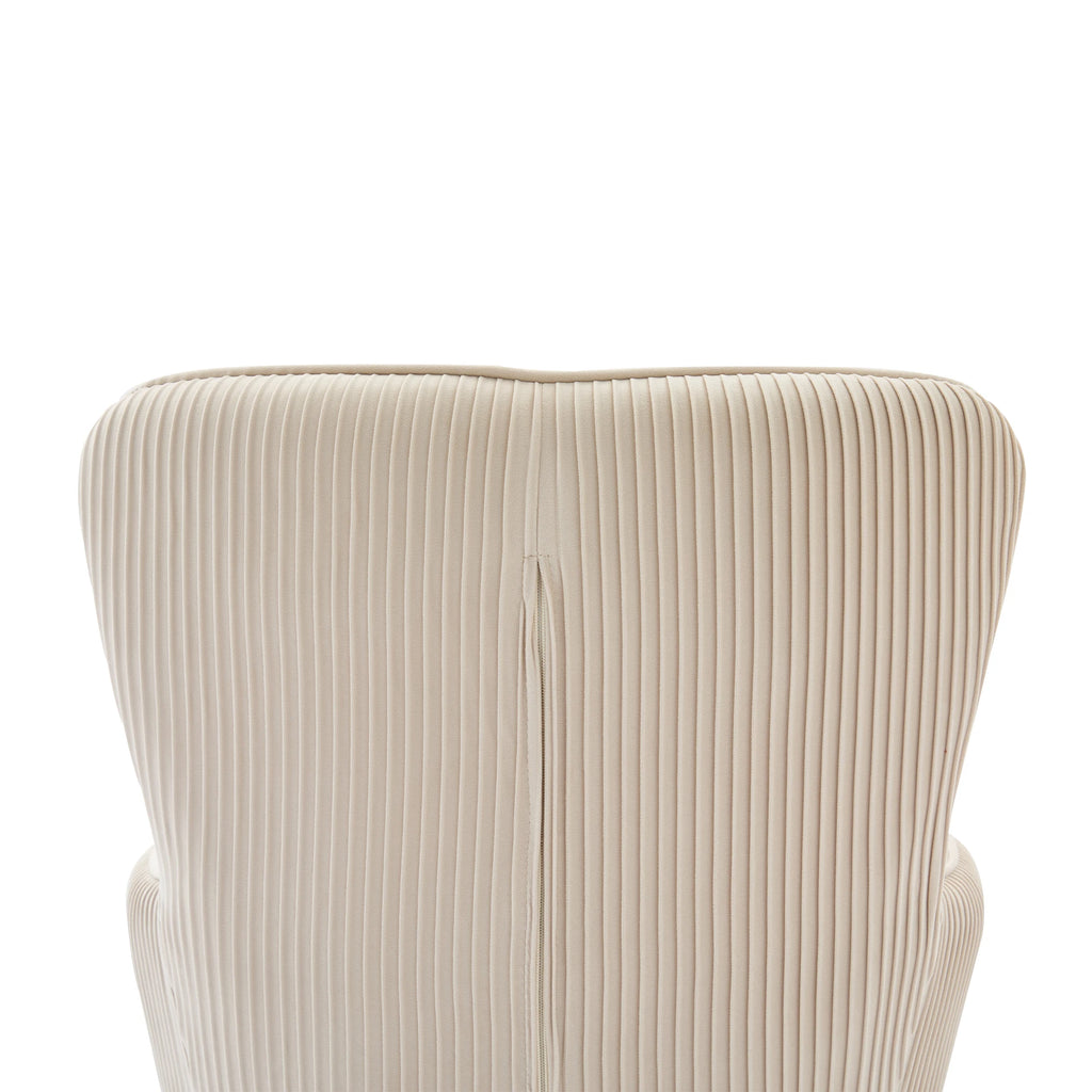 Chaise salle à manger velours blanc 2 ensembles de luxe -