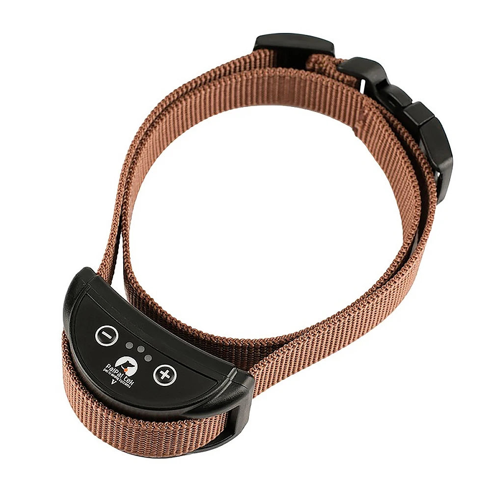collier anti aboiement efficace - Marron