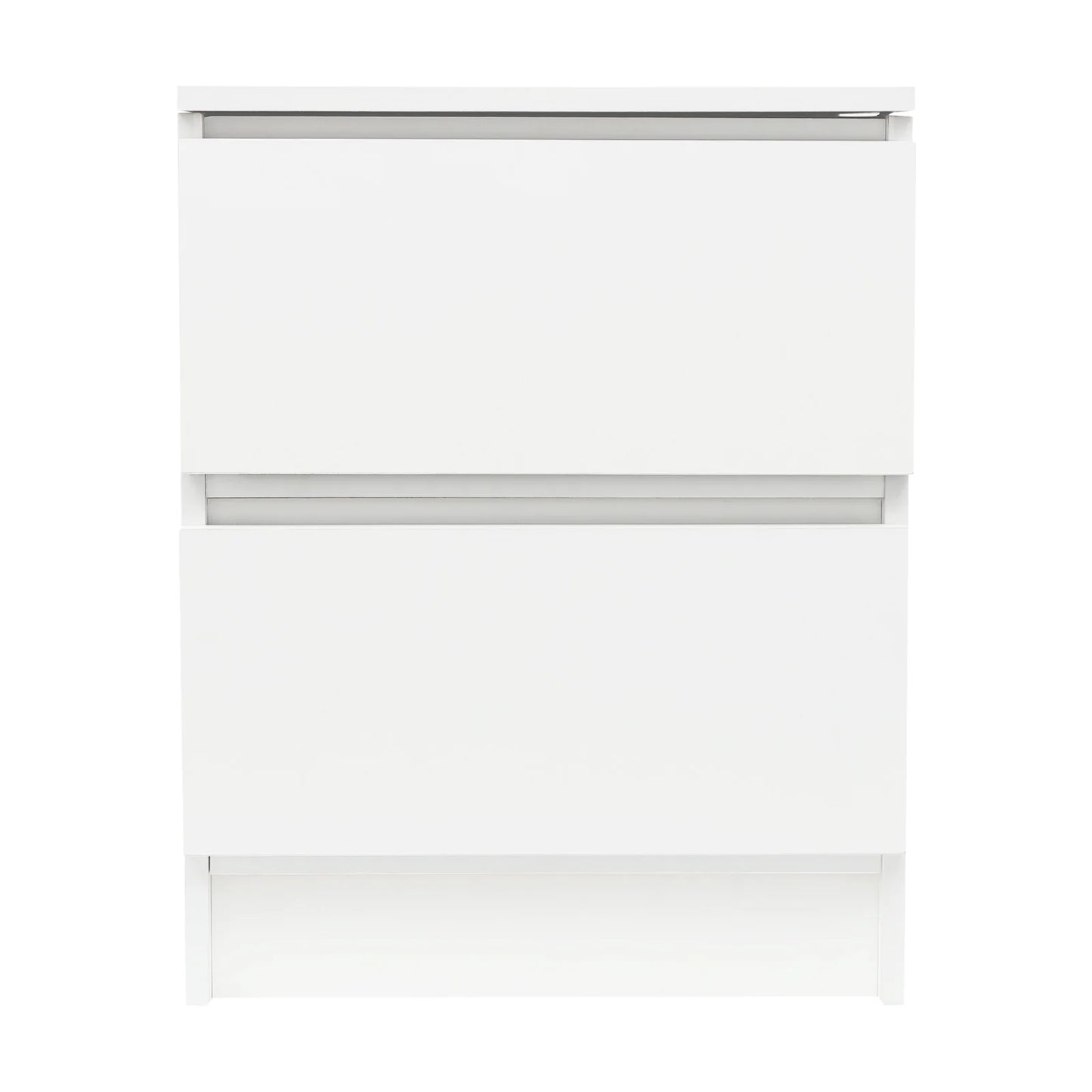 Table de chevet bois massif avec petite commode à 2 tiroirs -