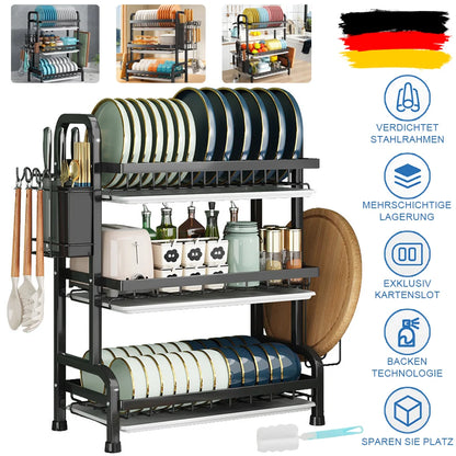 étagère cuisine métallique -