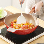 Poêle céramique à poignée anti brulure -