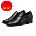 Mocassin Legouverneur | Chaussure pour Homme De Grande Valeur - Noir HT 6cm