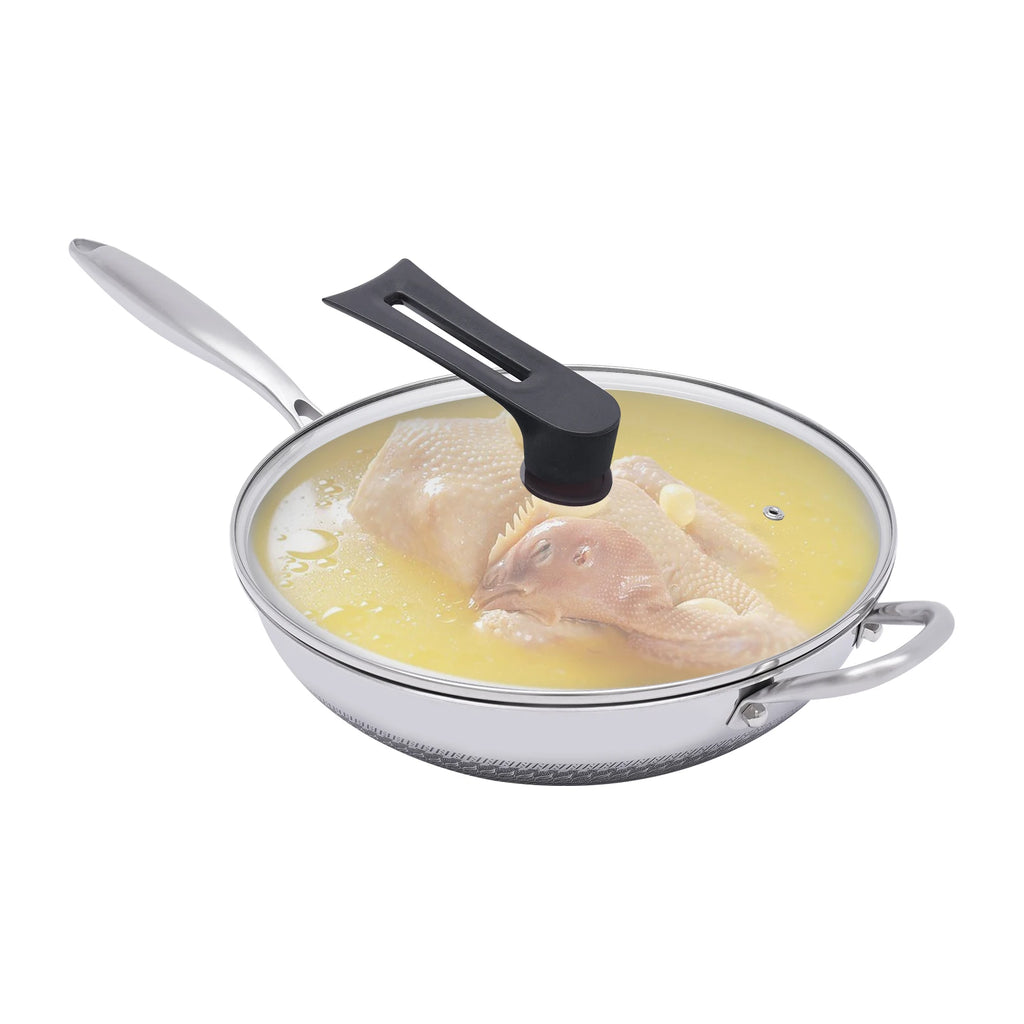 Poêle inox pas cher original -