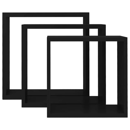 étagère murale cube 3 pcs moderne -