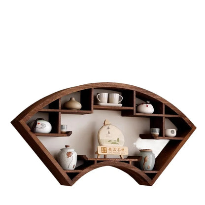 étagère murale bureau pour théières -