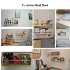 étagère bois design moderne murale pour livre -