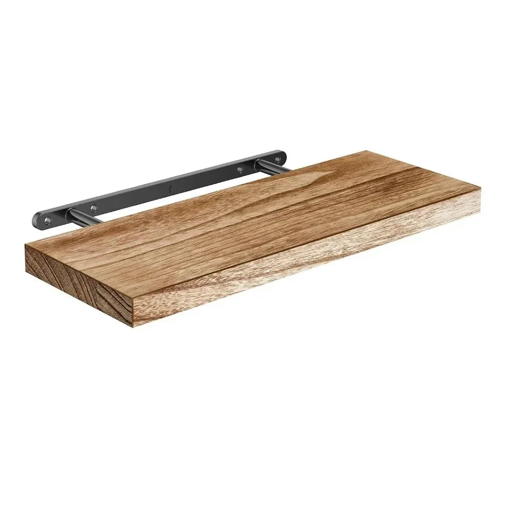 étagère murale invisible à l'unité - Marron