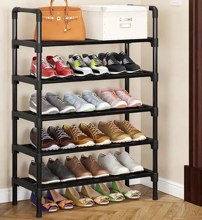 Meuble à chaussure métal multi étagère -