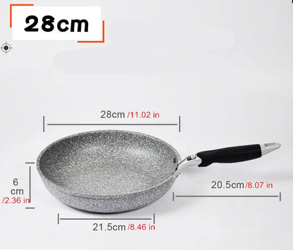 Poêle céramique de 28cm Durable flexible et pratique -