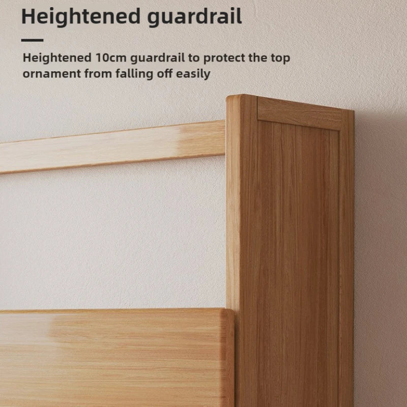 étagère bureau rangement moderne en bois -