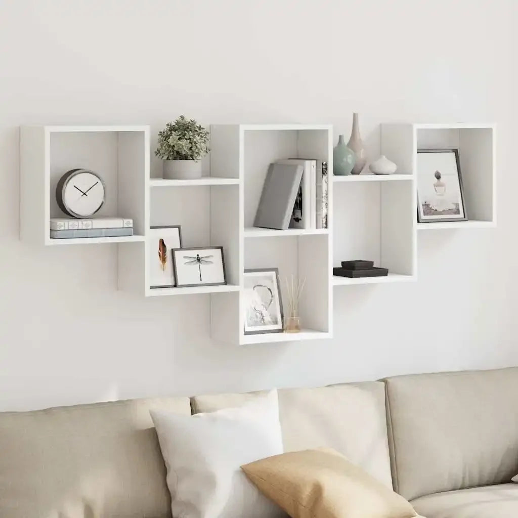 étagère murale moderne 159x18x66 cm -