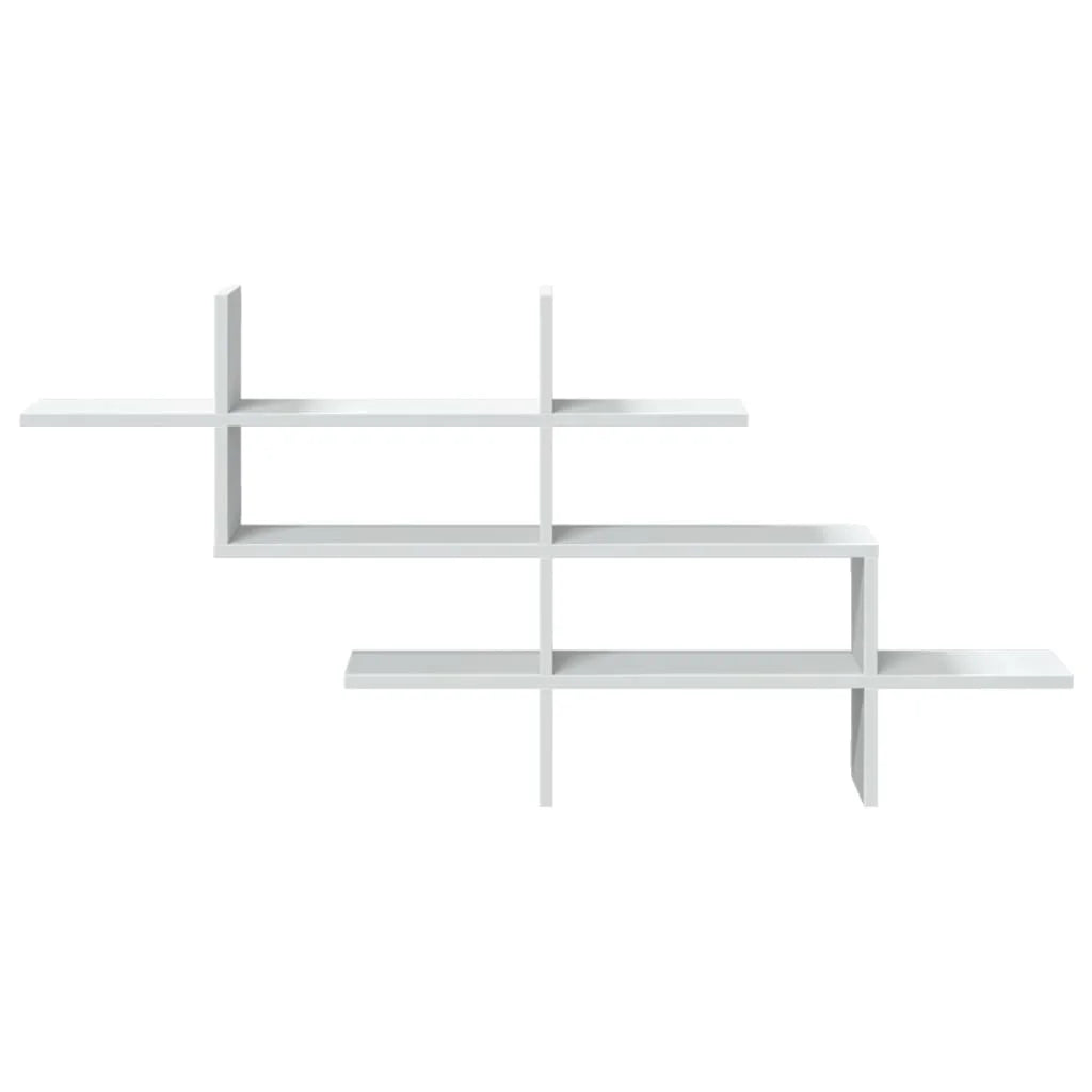 étagère murale fixation invisible 124.5x18x60.5 cm -