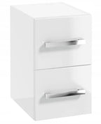 Étagère salle de bain blanche avec tiroirs 30x40x50cm -