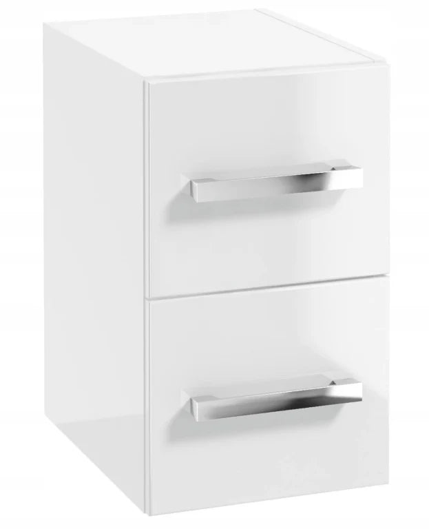 Étagère salle de bain blanche avec tiroirs 30x40x50cm -