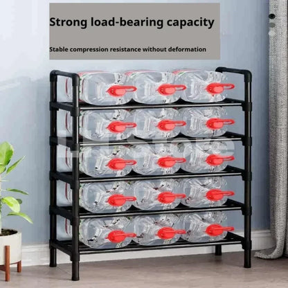 Étagère chaussures en métal à 8 niveaux -