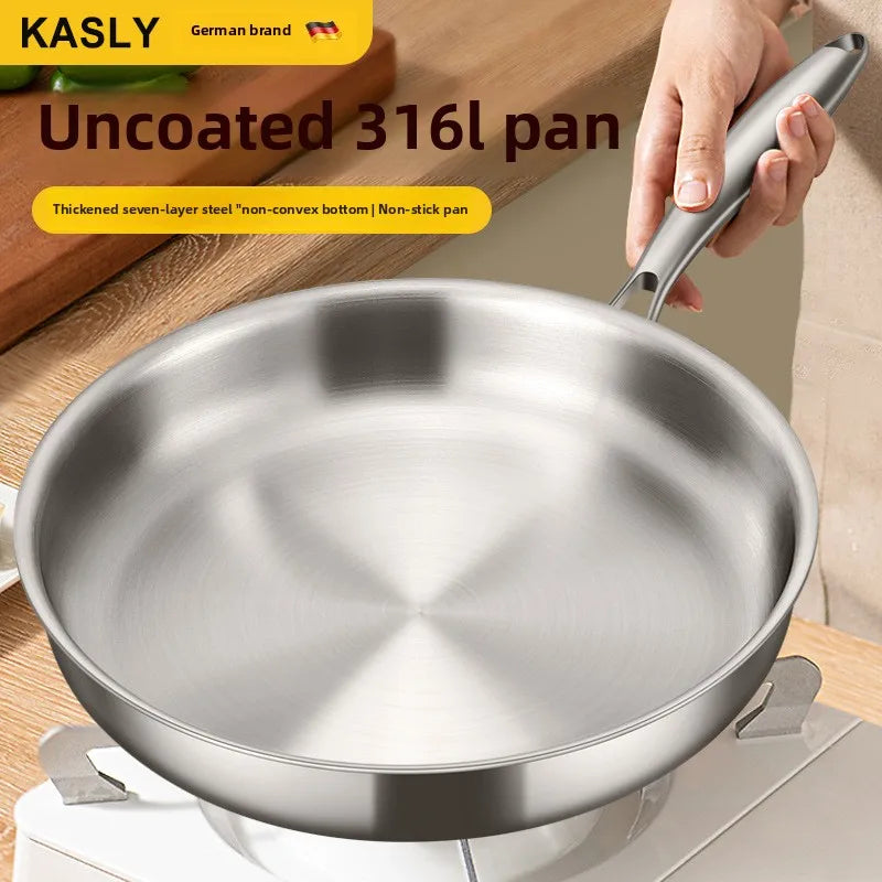 Poêle inox induction germaine en acier -