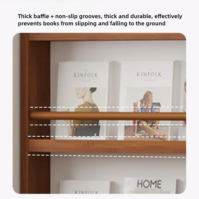 Étagère livre murale ultra-mince -