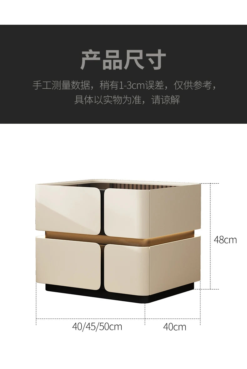 Table de nuit haute qualité de luxe -