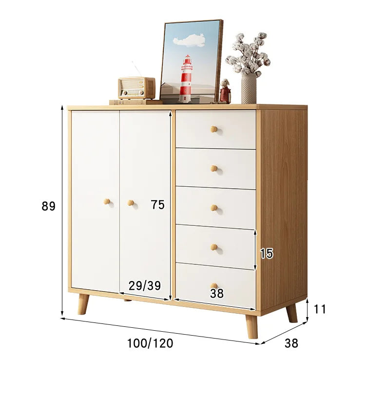 Meuble de rangement moderne antipoussière -