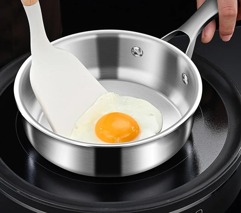 Poêle inox 16/18cm Taille Mini -