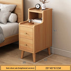 Table de chevet bois foncé de haute qualité - G