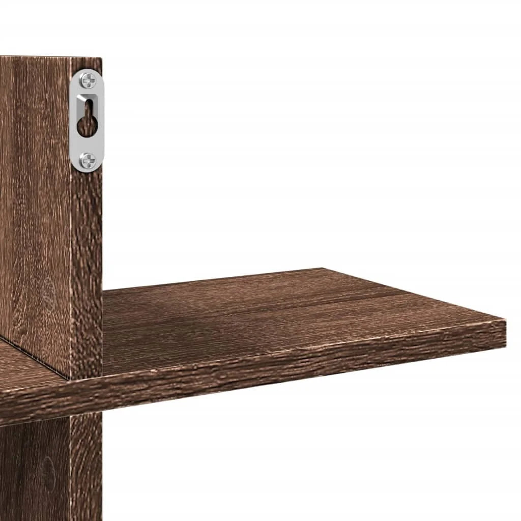 étagère murale fixation invisible 124.5x18x60.5 cm -