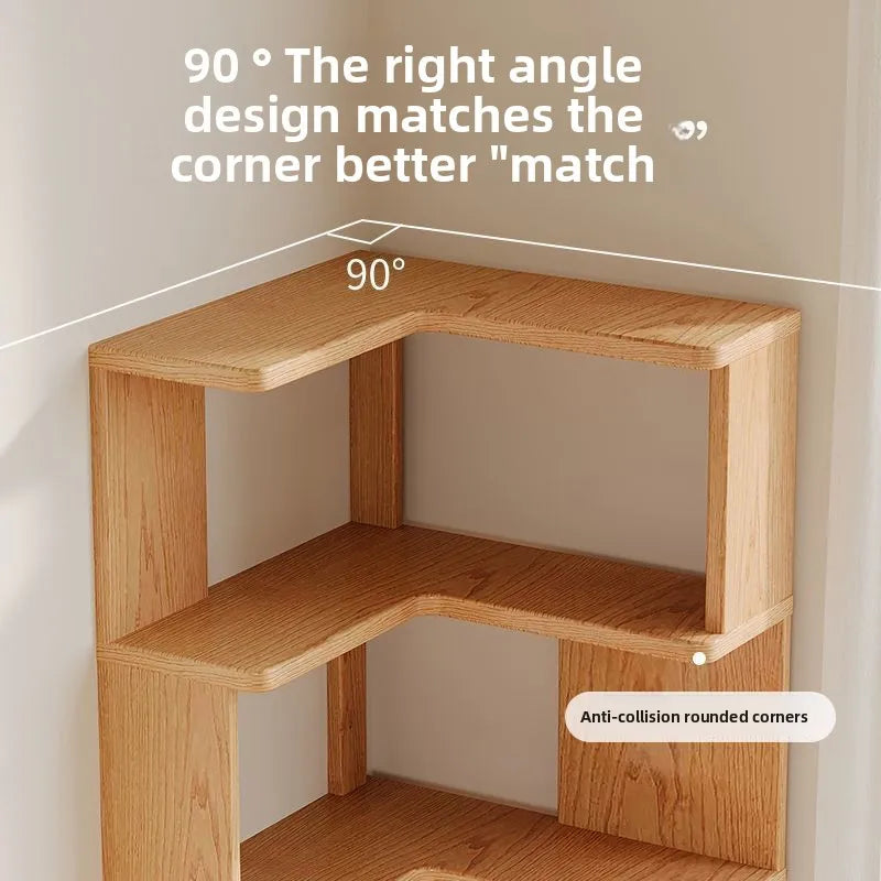 Étagère d'angle salon moderne -