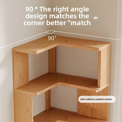 Étagère d'angle salon moderne -