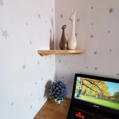 étagère murale vintage en bois -