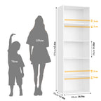 Meuble de rangement à fourniture 48x30x159cm -