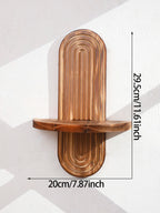 étagère bois ancien 1 pièce bohoo - C