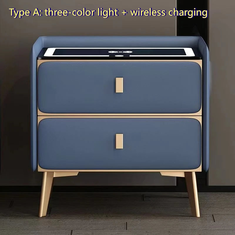 Table de nuit bois moderne de luxe - C