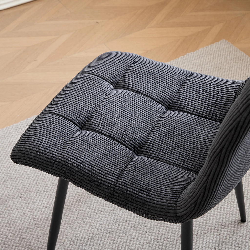 Chaise salle à manger gris tendance lot de 2/4/6 -